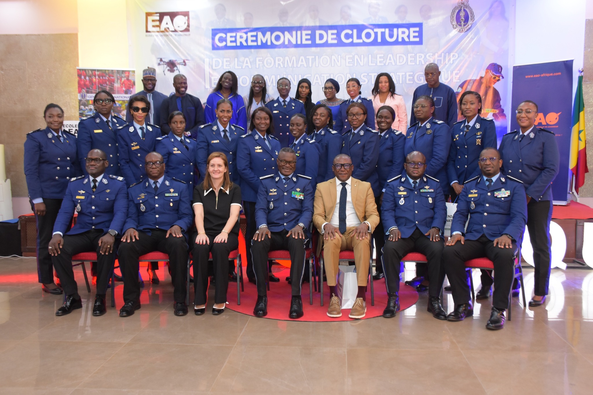 Gendarmerie nationale : Le Général Martin Faye consacre le leadership et la force de parole des cadres féminins