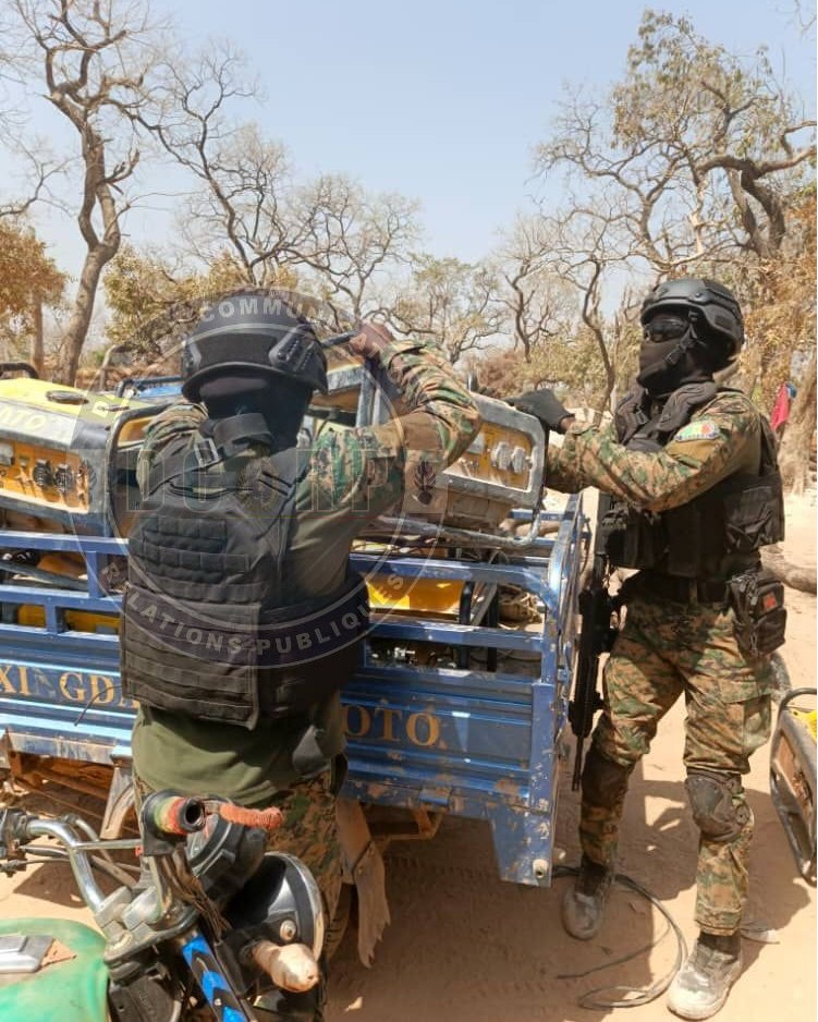 Kédougou : coup de balai de la Gendarmerie contre l'orpaillage clandestin et le trafic d'êtres humains