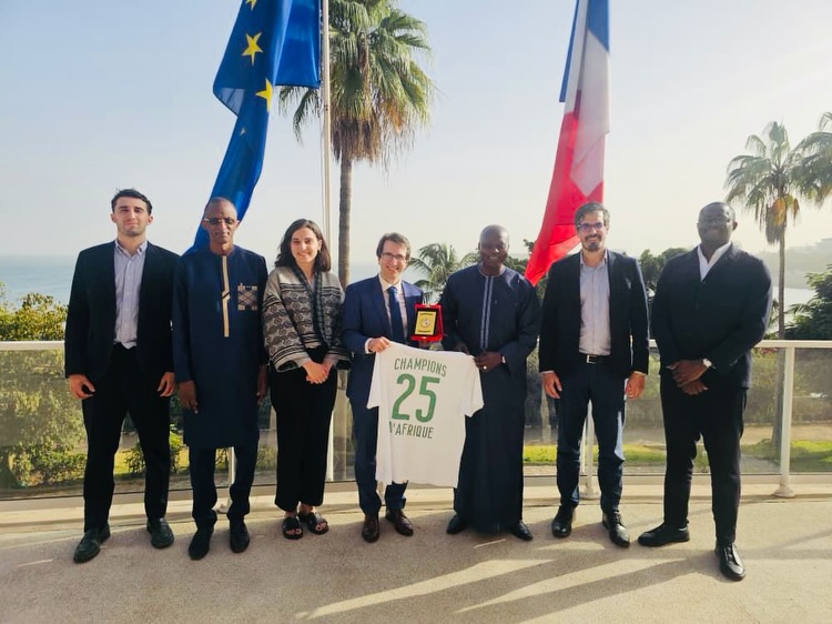 Coopération sportive : la FSF reçue à l’Ambassade de France au Sénégal