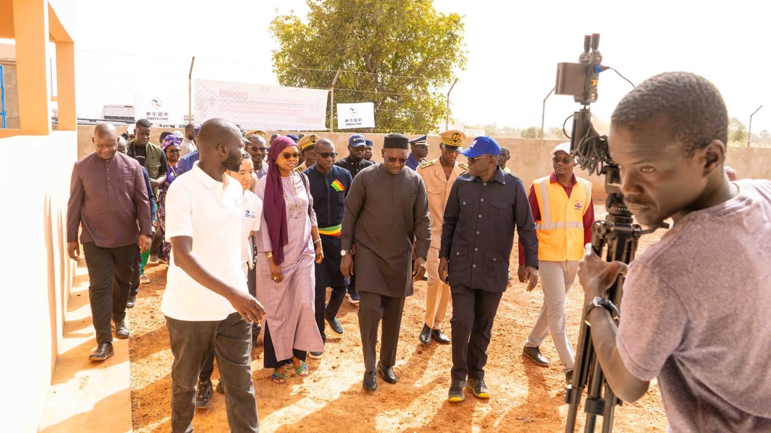 Dr Cheikh Tidiane Dièye inaugure les infrastructures d'assainissement de Gandiaye, un tournant pour le PEAMIR