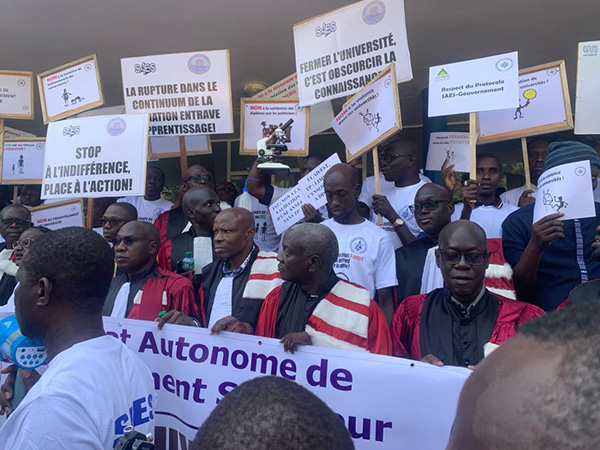 UGB Saint-Louis: le SAES exige des mesures urgentes face à la dégradation du climat sécuritaire