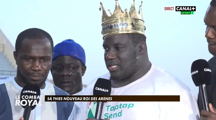 Lutte: Sa Thiès sacré Roi des arènes après sa victoire sur Modou Lô
