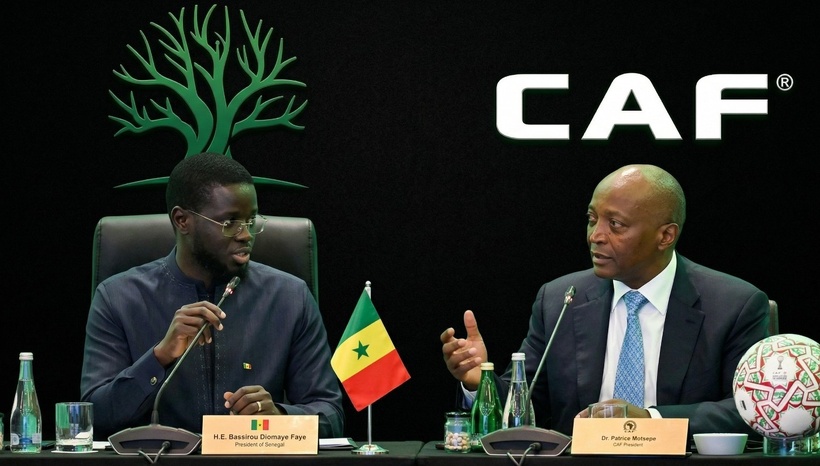 Diplomatie sportive: Bassirou Diomaye Faye reçoit Patrice Motsepe sur fond de crise CAF-Sénégal