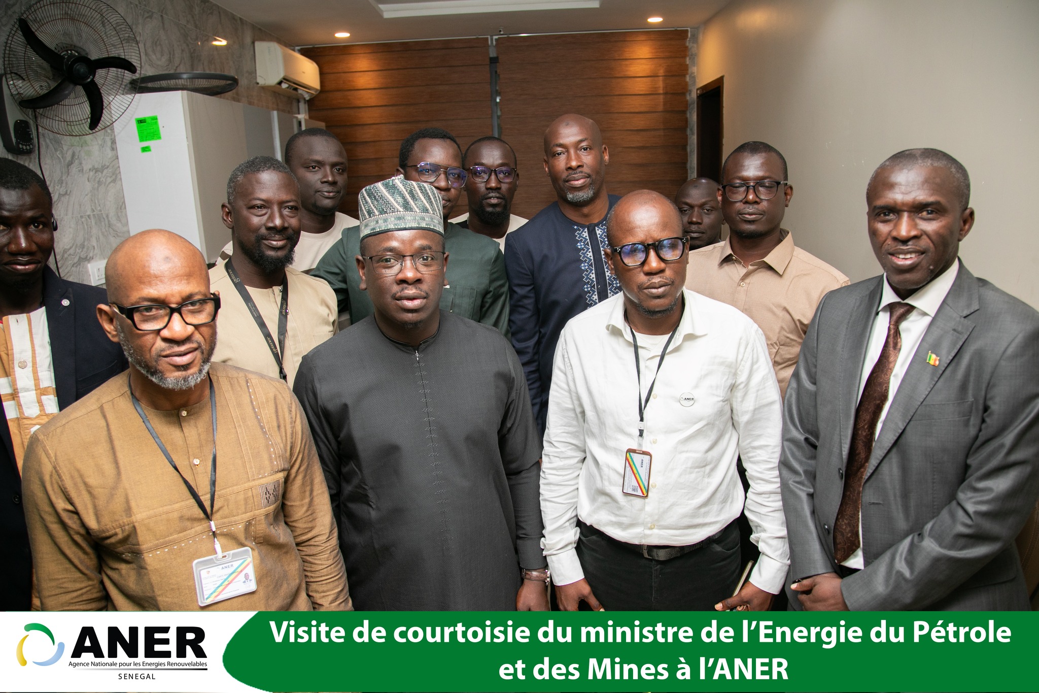 Transition énergétique : Le Ministre Birame Souleye Diop en visite stratégique à l’ANER