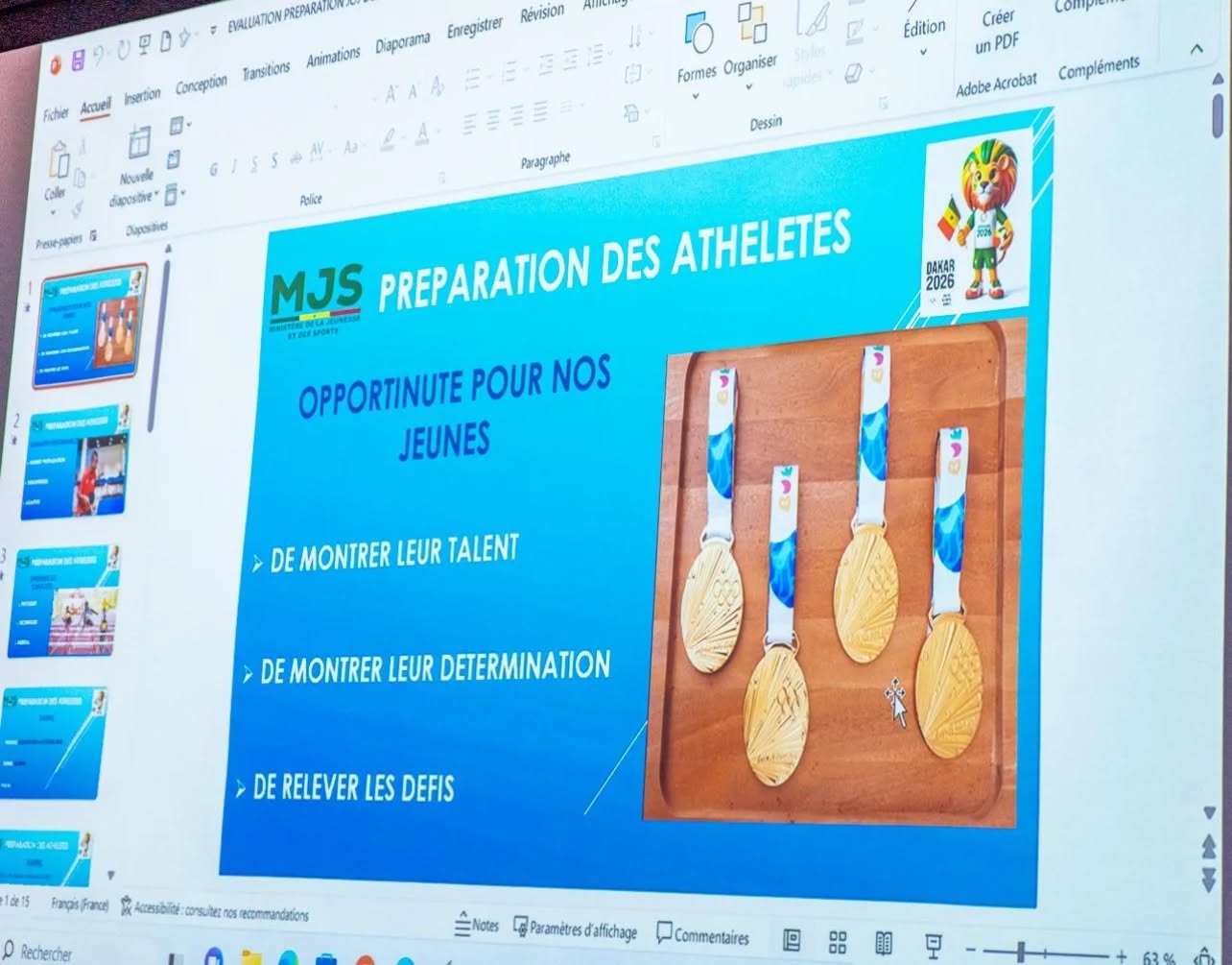 Jeux Olympiques de la Jeunesse: Khady Diène Gaye mobilise les acteurs du sport sénégalais
