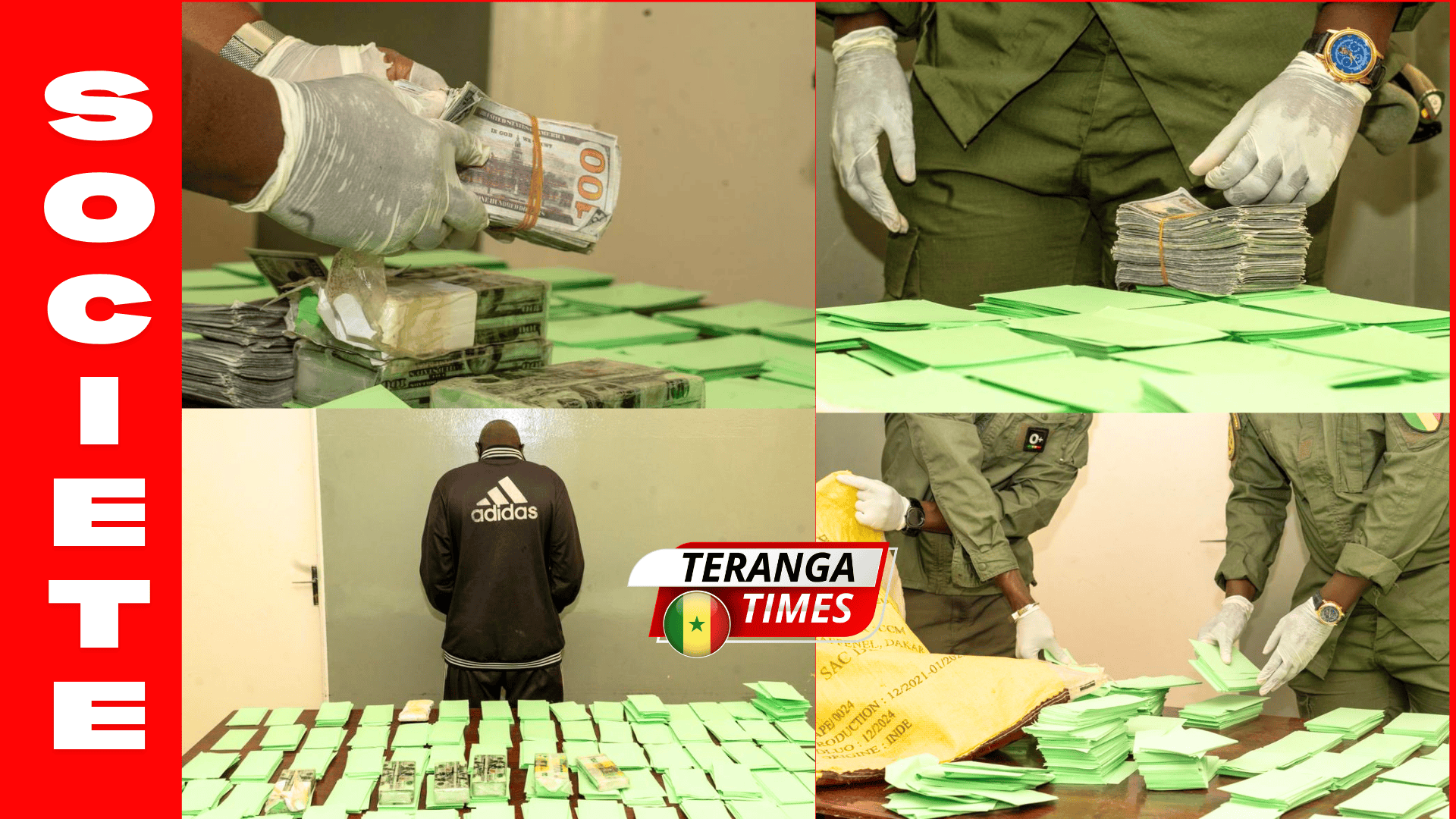 Lutte contre le faux monnayage : Saisie record de 6 milliards de francs CFA à Thiaroye Azur