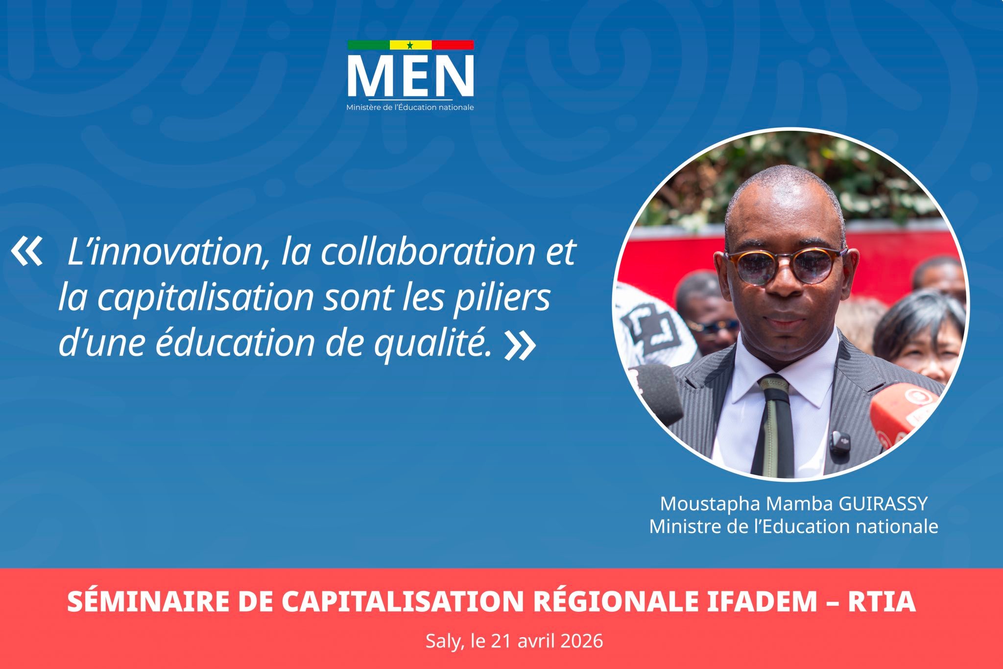 Éducation : Saly devient le carrefour de l’innovation pour la formation des enseignants en Afrique francophone