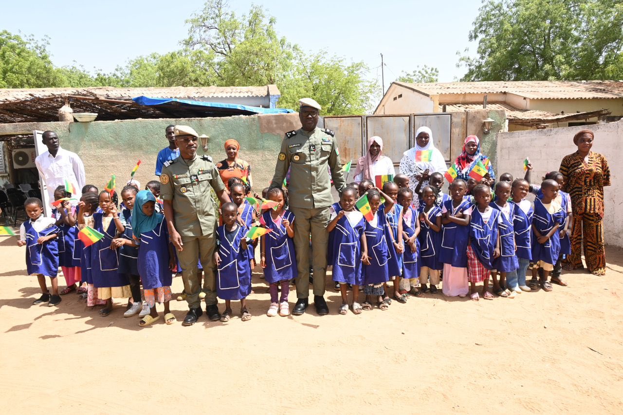 Douane-Populations : Le Directeur général des Douanes apporte son soutien à la Case des tout-petits de Bakel