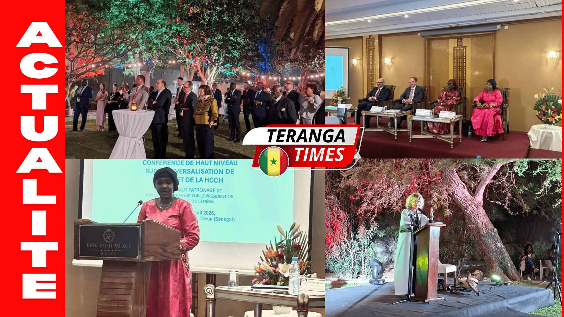 Droit international: Le Sénégal, la Belgique et la Suisse s'unissent pour une justice multilatérale inclusive