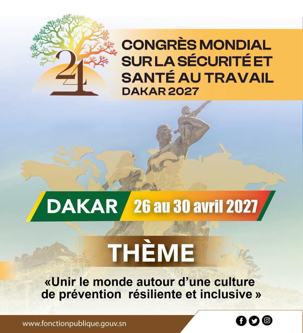 Le Sénégal accueillera le 24e Congrès mondial sur la Sécurité et la Santé au Travail : une première historique pour l'Afrique