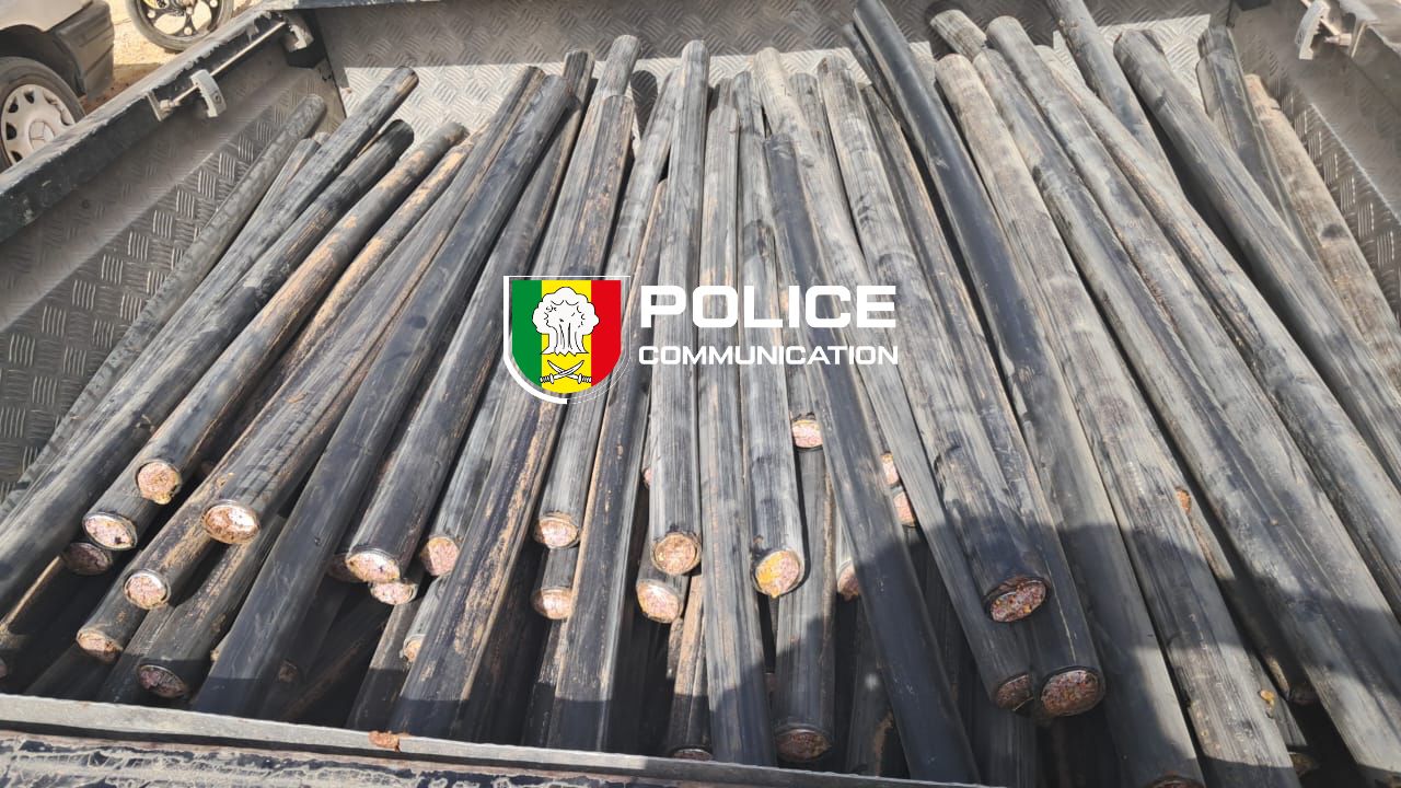 Mbour : Coup de filet du Poste de Police de Diamaguène contre les pilleurs de câbles