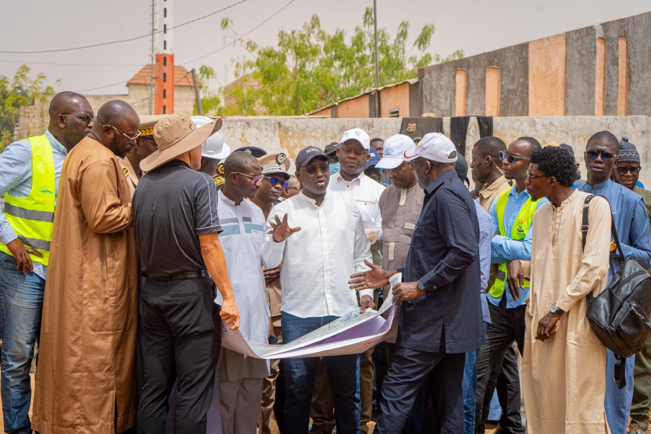 Touba et Diourbel : accélération des chantiers anti-inondations à l’approche de l’hivernage