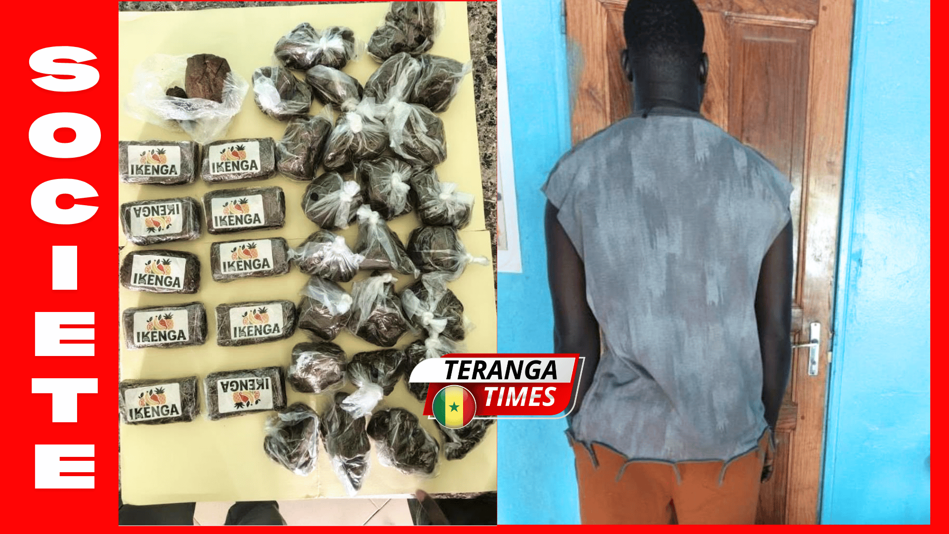 Karang: saisie de 3,5 kg de haschich par les Douanes sénégalaises lors d’un contrôle ciblé
