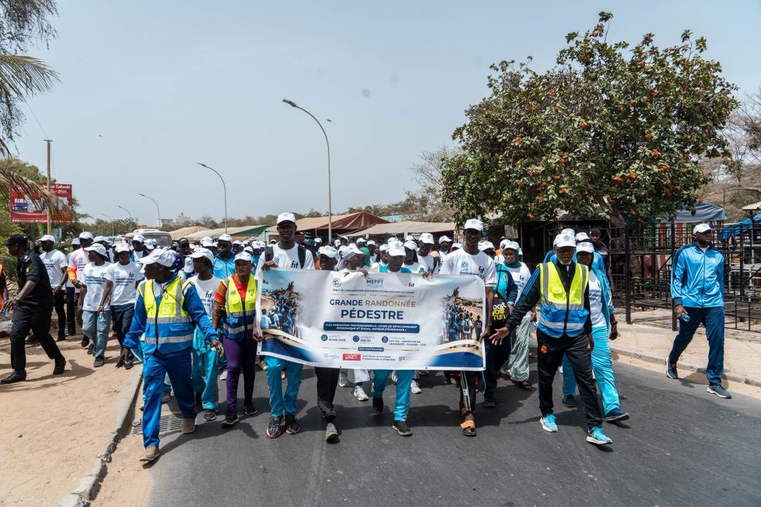 Citoyenneté : La TCCED mobilise Dakar par le sport pour promouvoir la formation professionnelle et technique