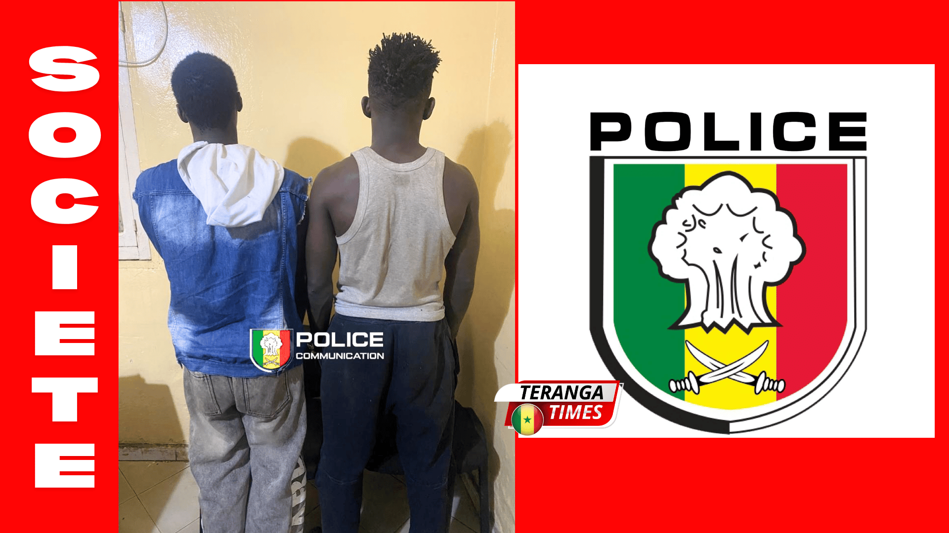 Sécurité : À Kolda, la Police nationale frappe un grand coup et neutralise deux chefs de gangs de rue