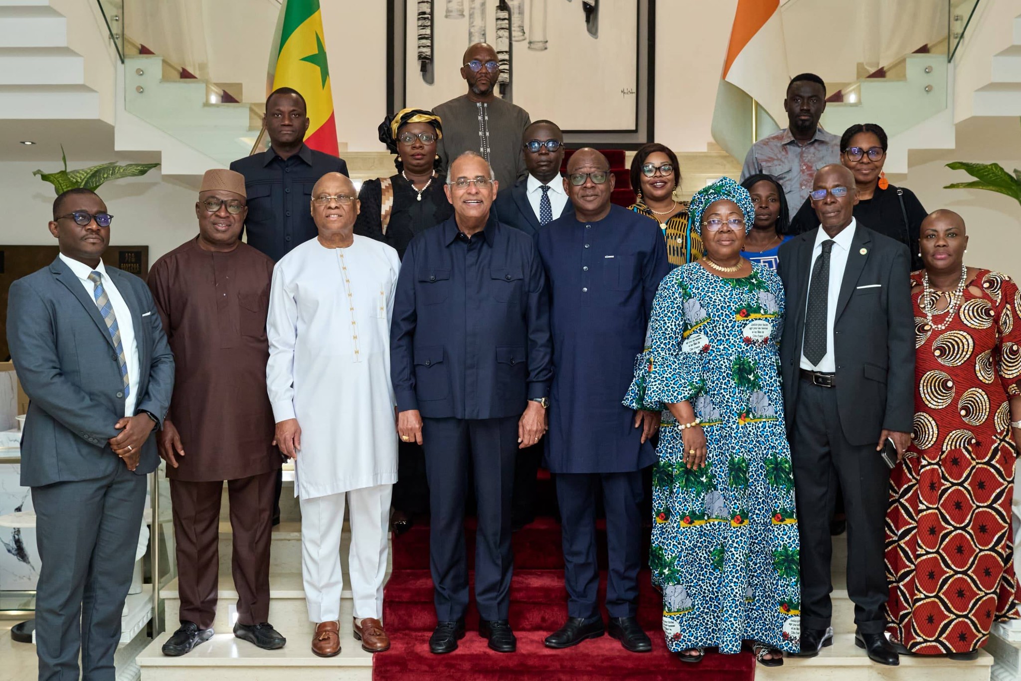 Dakar : Patrick Achi rencontre la communauté ivoirienne en marge de l’Assemblée parlementaire de la Francophonie