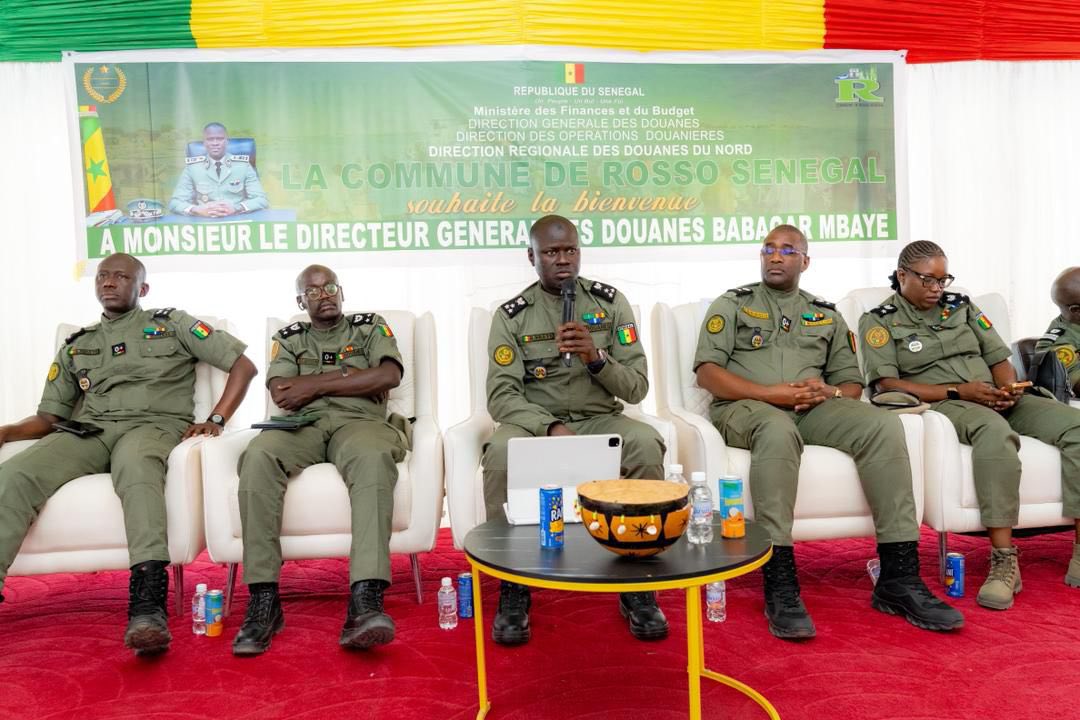 Frontières : Porté par le système GAINDE et les drones, le Bureau des Douanes de Rosso affiche des résultats records
