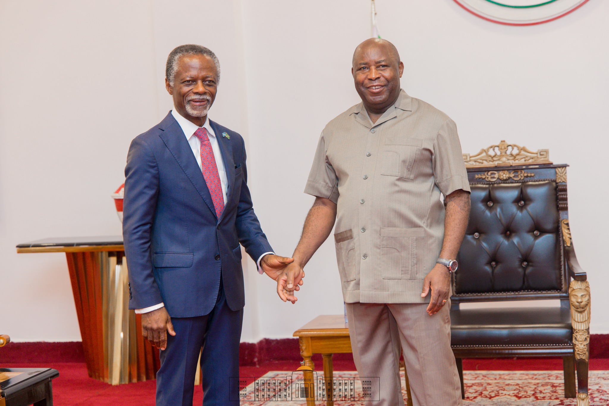 Diplomatie africaine : Le Président Évariste Ndayishimiye reçoit le Représentant de l’ONU au Palais de Kiriri et réaffirme son leadership
