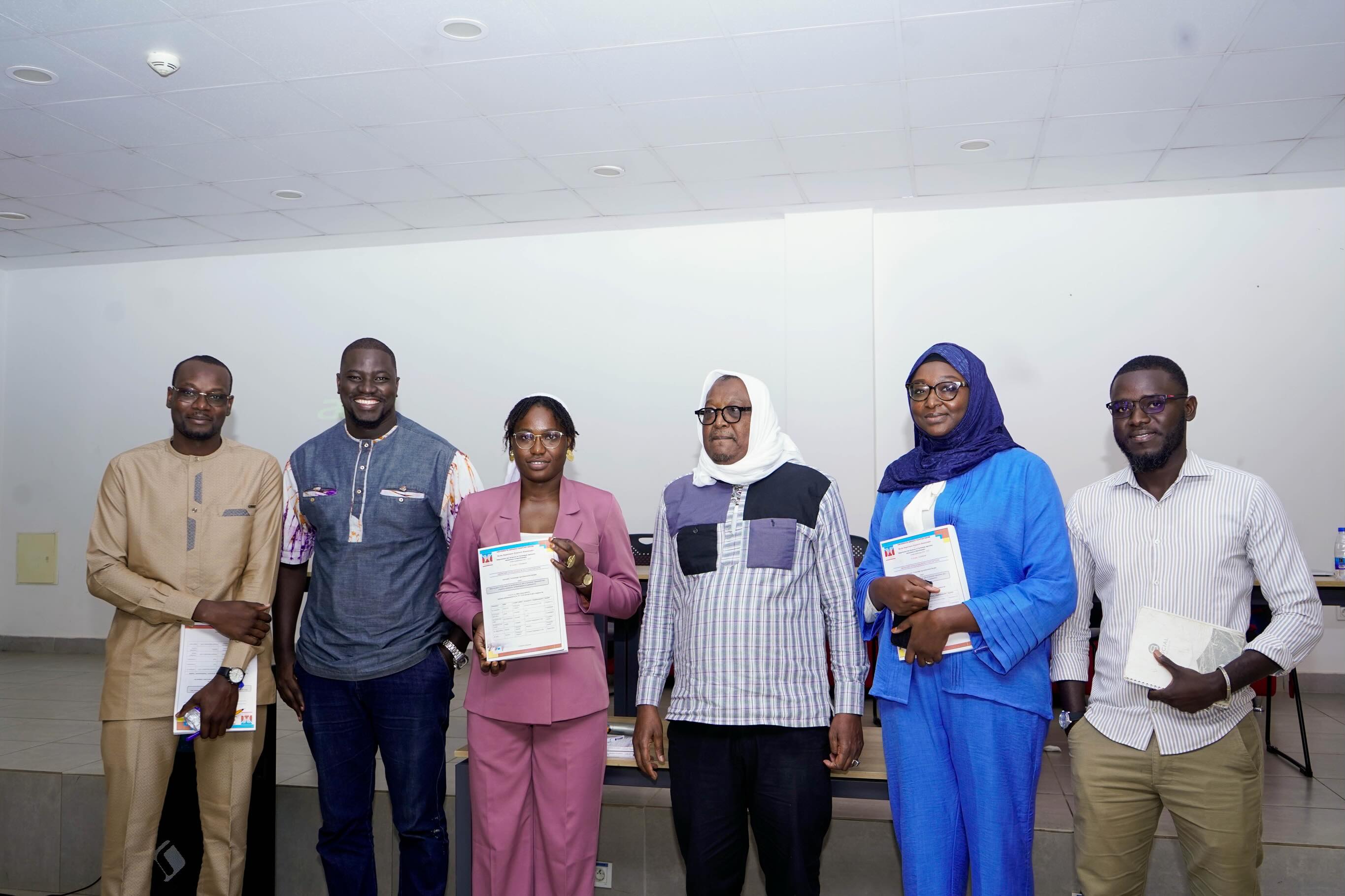 Filières d'avenir à l'UAM : Fatou Ndiaye brille à Polytech Diamniadio avec un projet sur la sécurité sanitaire de la pâte d'arachide