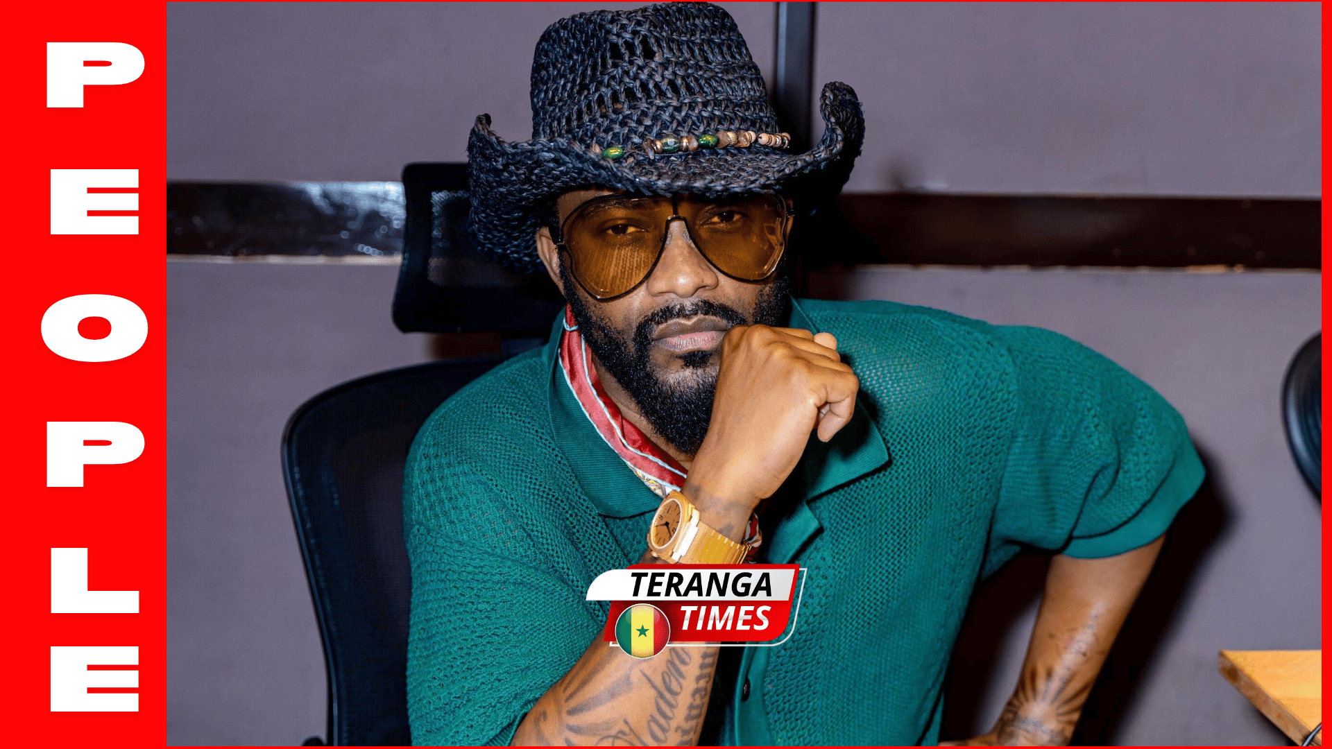 Culture & Musique : Fally Ipupa élevé au rang de Chevalier de l’Ordre National du Léopard par la présidence congolaise