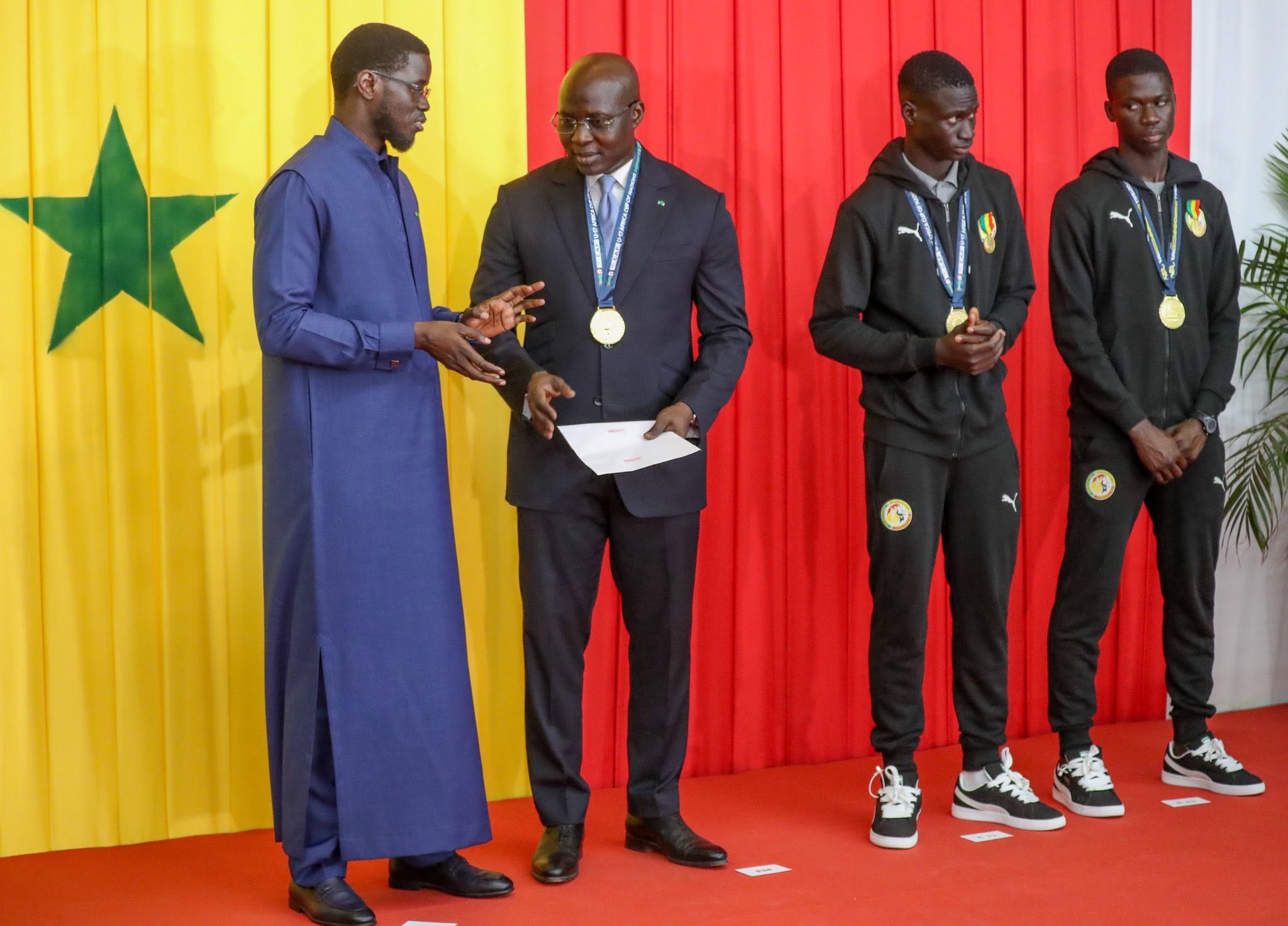 Sacres historiques des Lionceaux U15 et U17 : L'hommage de la Nation et de la FSF à la relève du football sénégalais