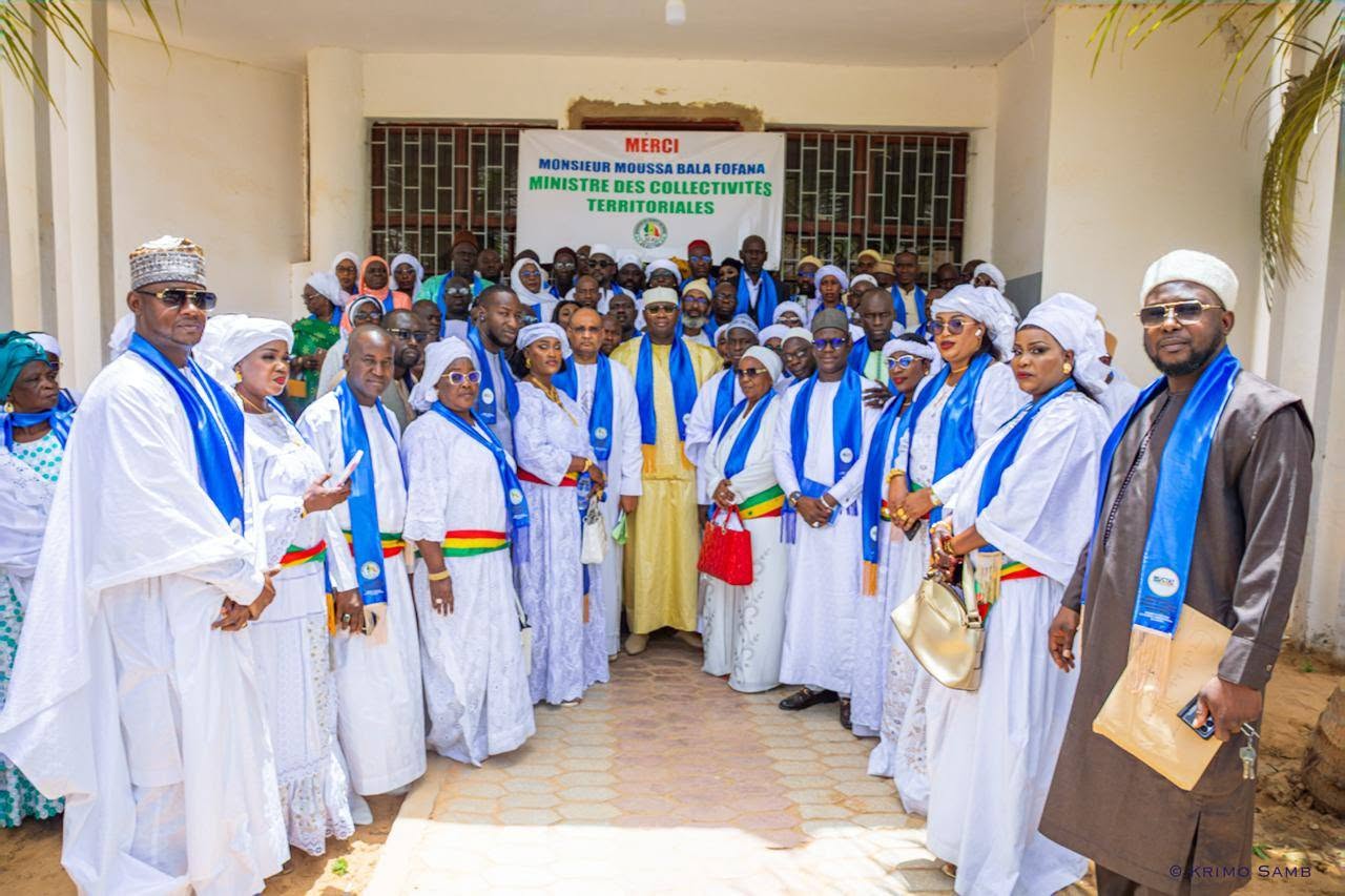 Louga : lancement officiel de l’Association des Adjoints au Maire du Sénégal avec Moussa Bala Fofana