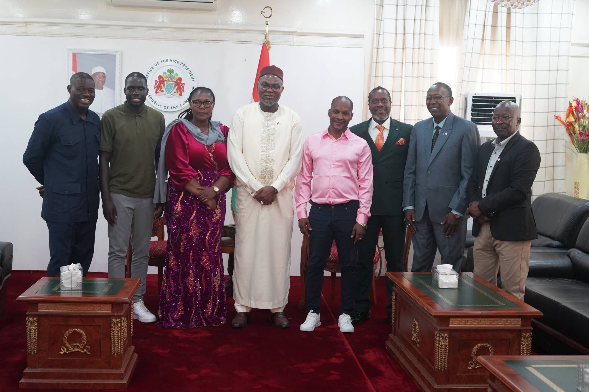 Gambie: Le Vice-Président Jallow soutient l’initiative « Let Them Shine » pour propulser les jeunes footballeurs vers l'élite mondiale