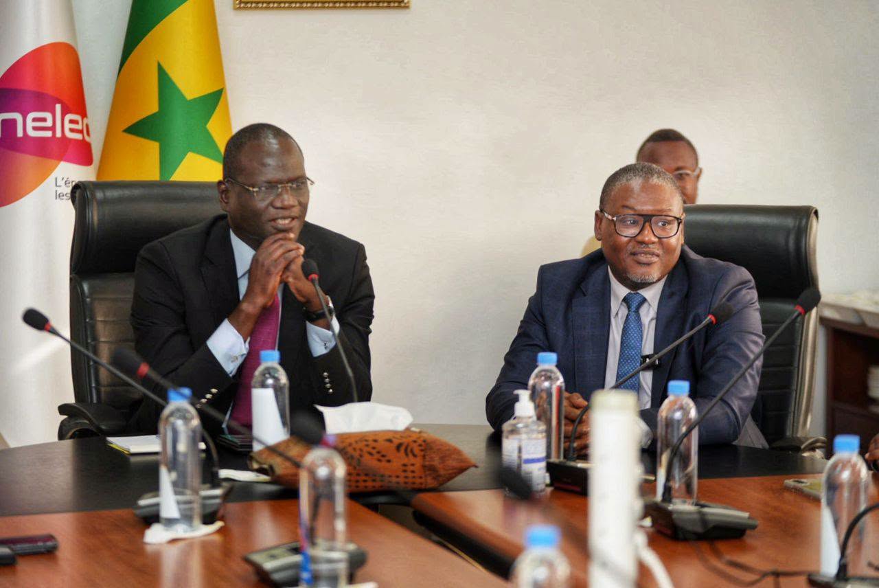 Énergie: le ministre Dr El Hadji Abdourahmane Diouf en visite de courtoisie à Senelec