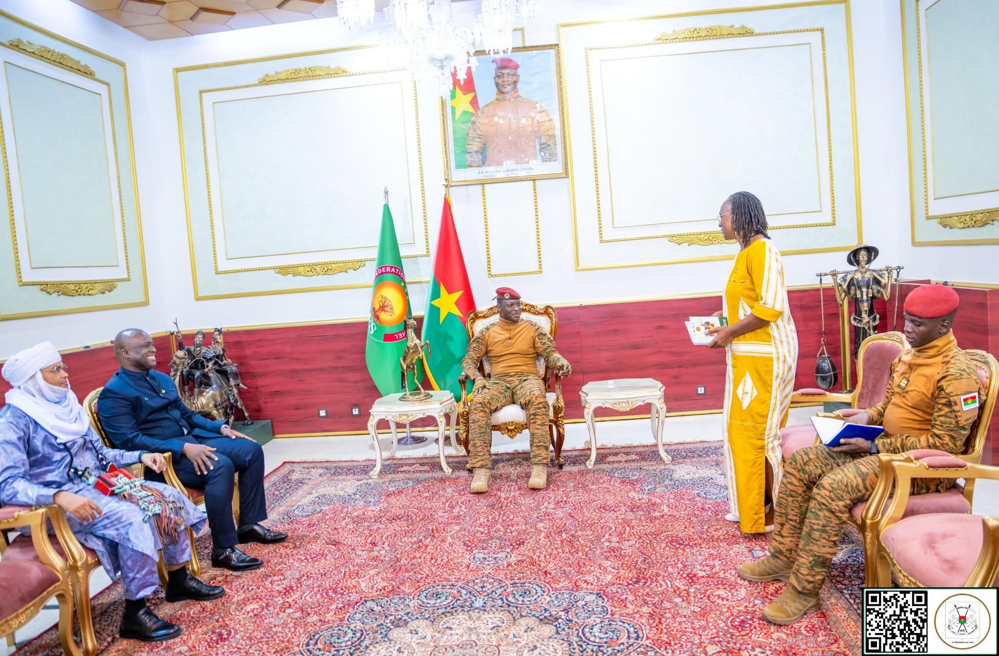 Confédération AES : Le Capitaine Ibrahim Traoré trace la feuille de route pour une jeunesse sahélienne engagée et productive