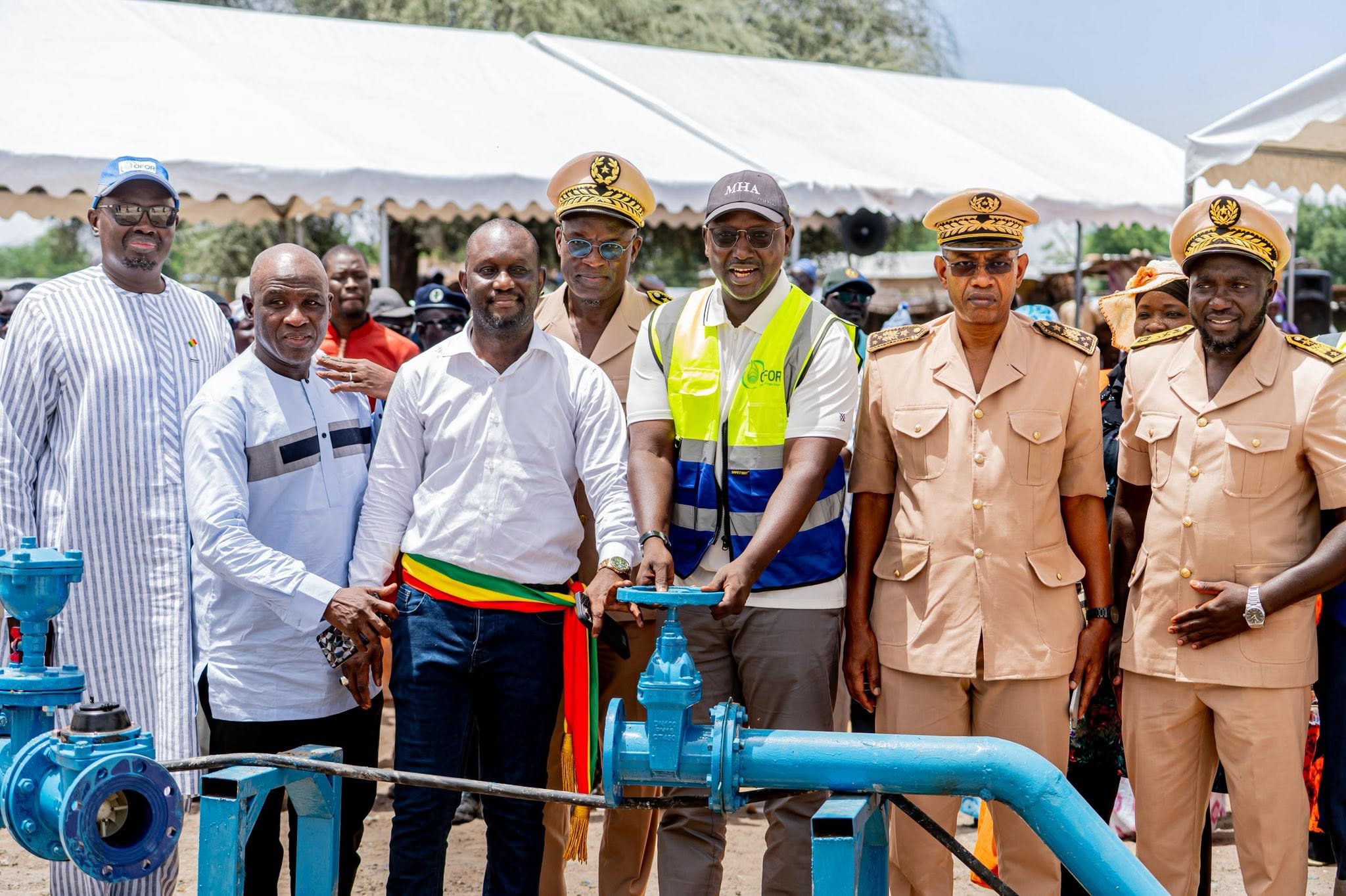Hydraulique rurale : Le ministre Cheikh Tidiane Dièye inaugure de nouveaux forages à Gorou, Ndiébel et Fass Gossas