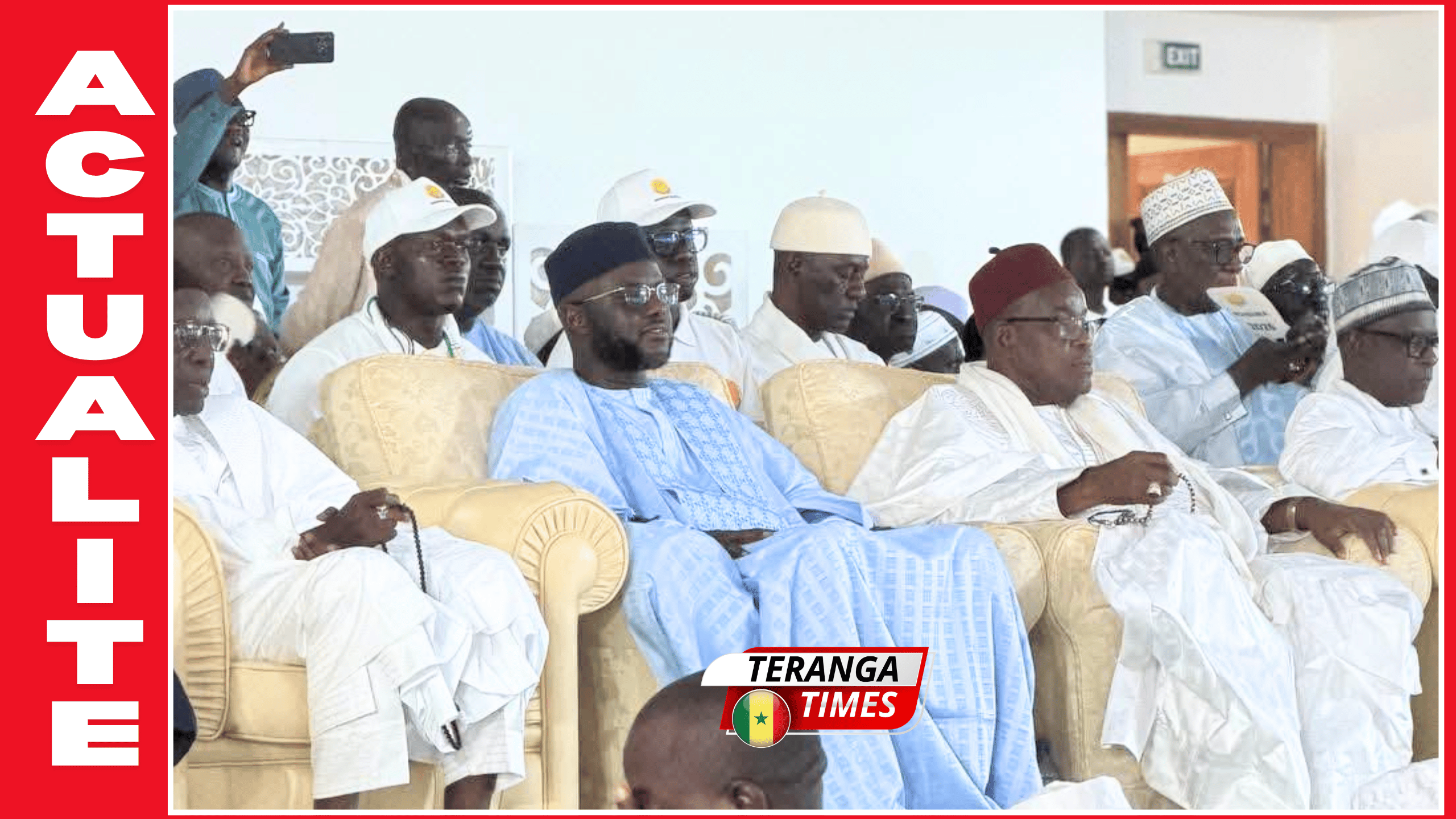Journée du Rassemblement de la Jeunesse Tidiane: El Malick Ndiaye représente Ousmane Sonko à Tivaouane