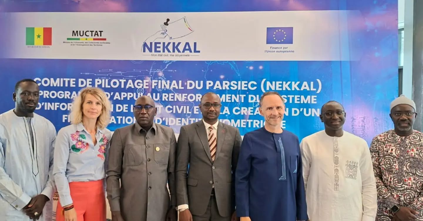 Modernisation de l'état civil: Le programme #Nekkal consolide le partenariat entre l'Union européenne et le Sénégal