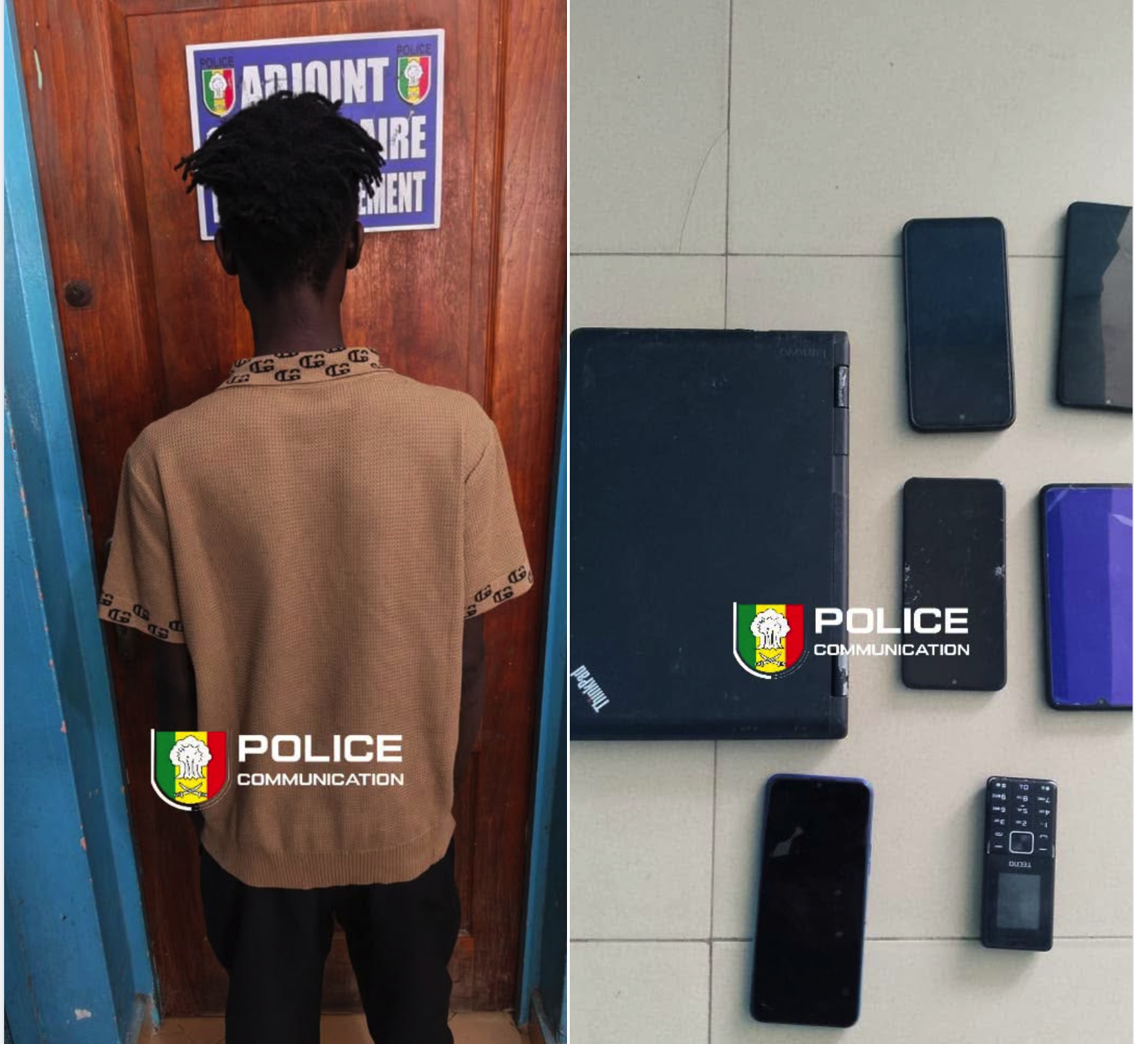 Criminalité numérique: Un réparateur de téléphones de Grand Yoff arrêté pour complicité et recel