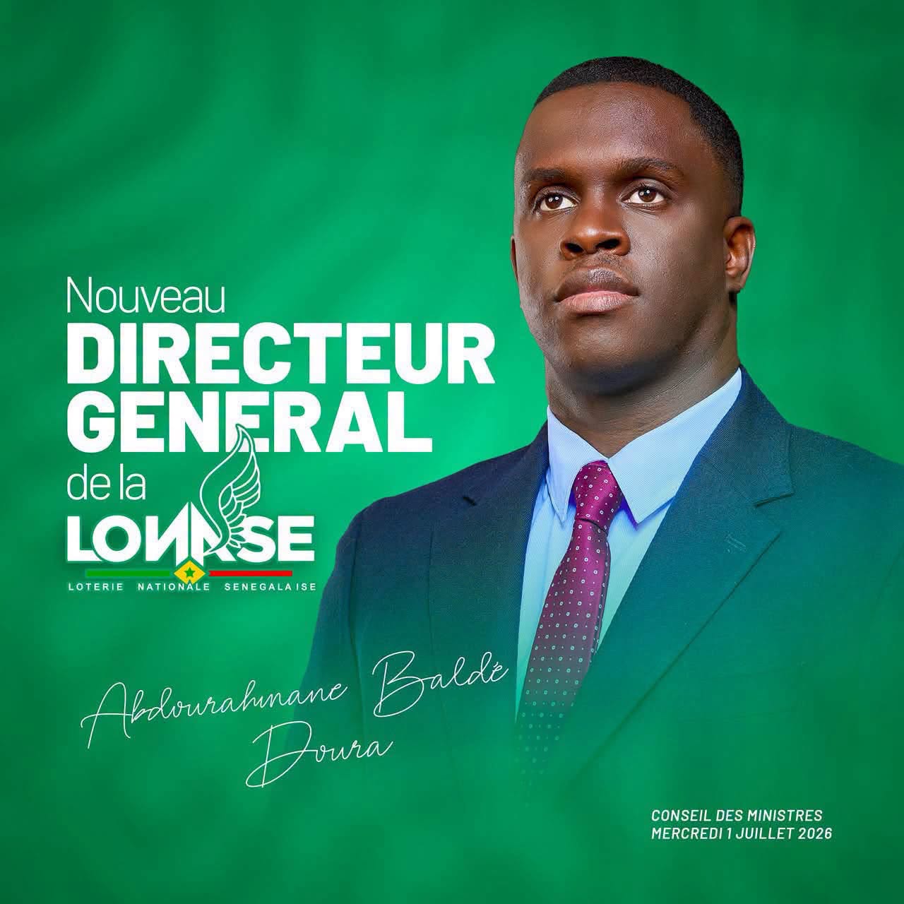 CONSEIL DES MINISTRES : Le grand retour d'Abdourahmane Baldé qui reprend les rênes de la LONASE !