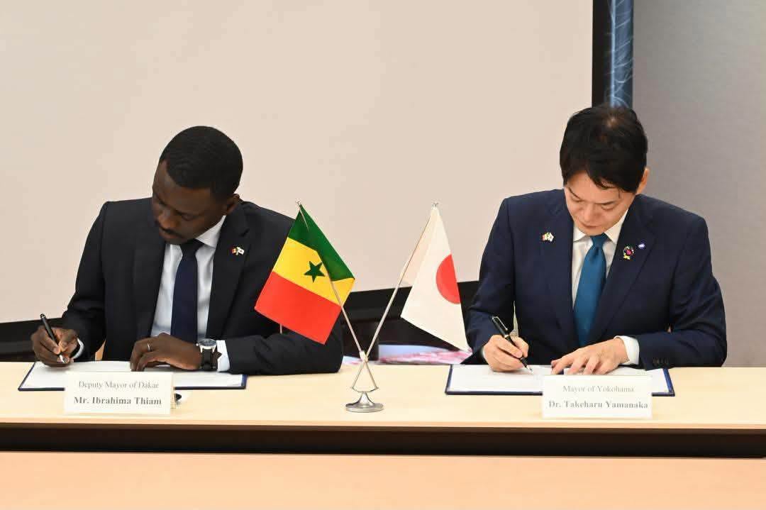 Coopération: Dakar et Yokohama signent un accord stratégique pour booster l'investissement et l'innovation durable