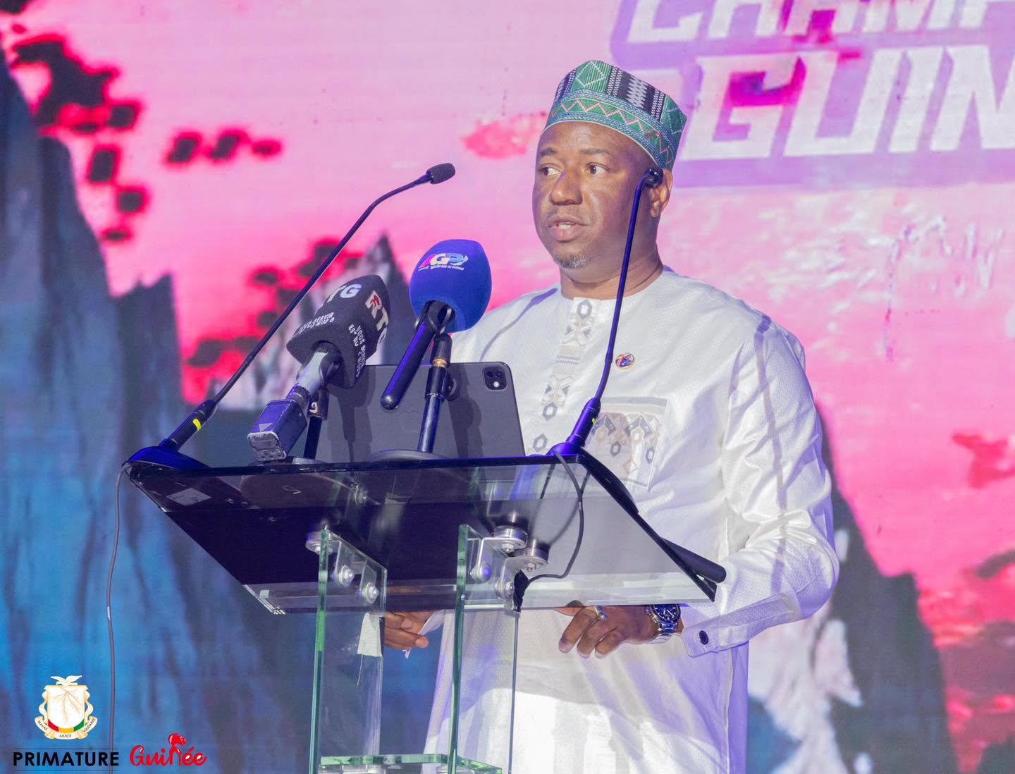 Guinée : Le Premier ministre Amadou Oury Bah lance la 2e édition du Championnat national d’E-Sport