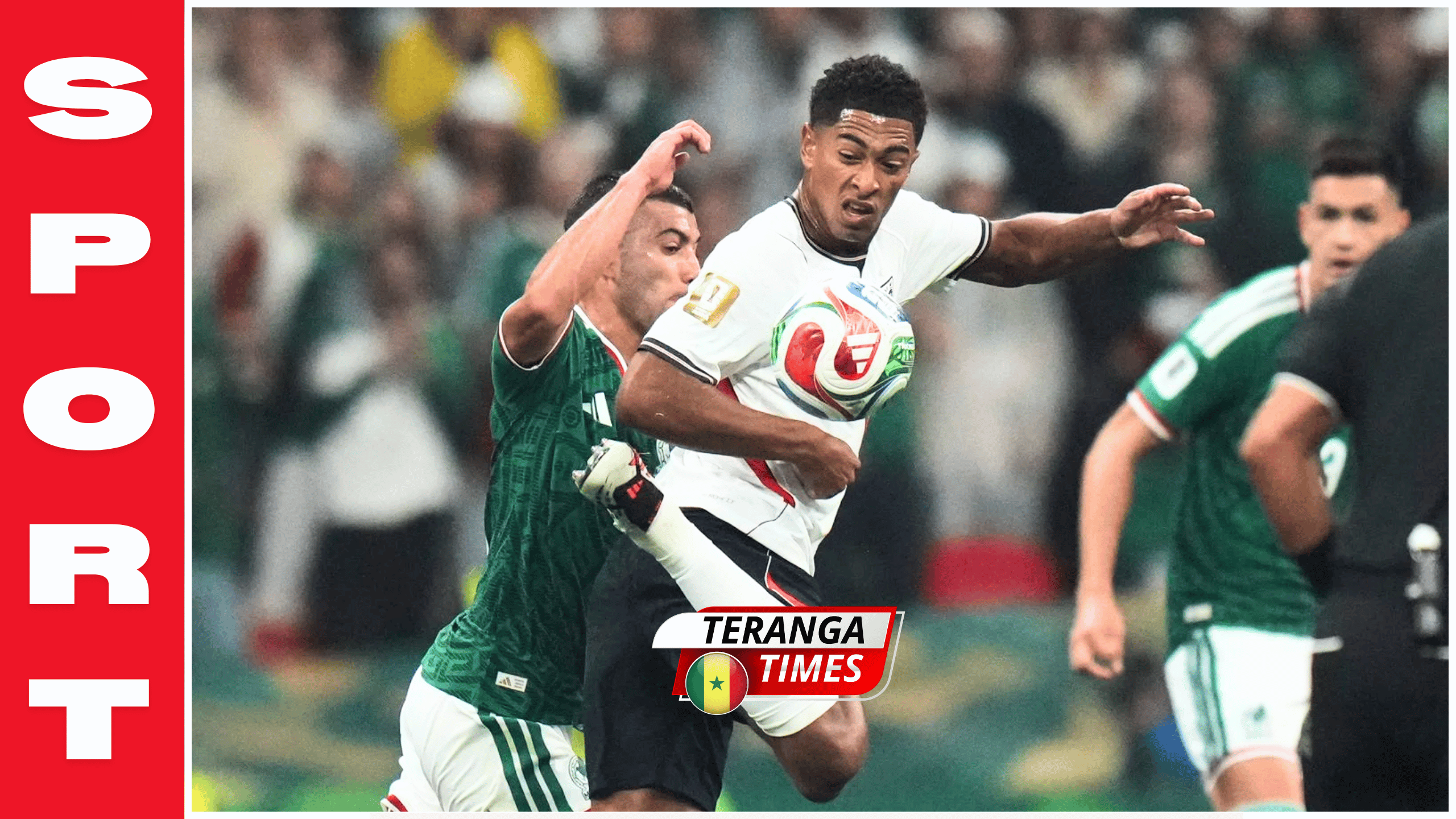 Angleterre - Mexique : Jude Bellingham climatise l'Estadio Azteca d'un coup de tête magistral !