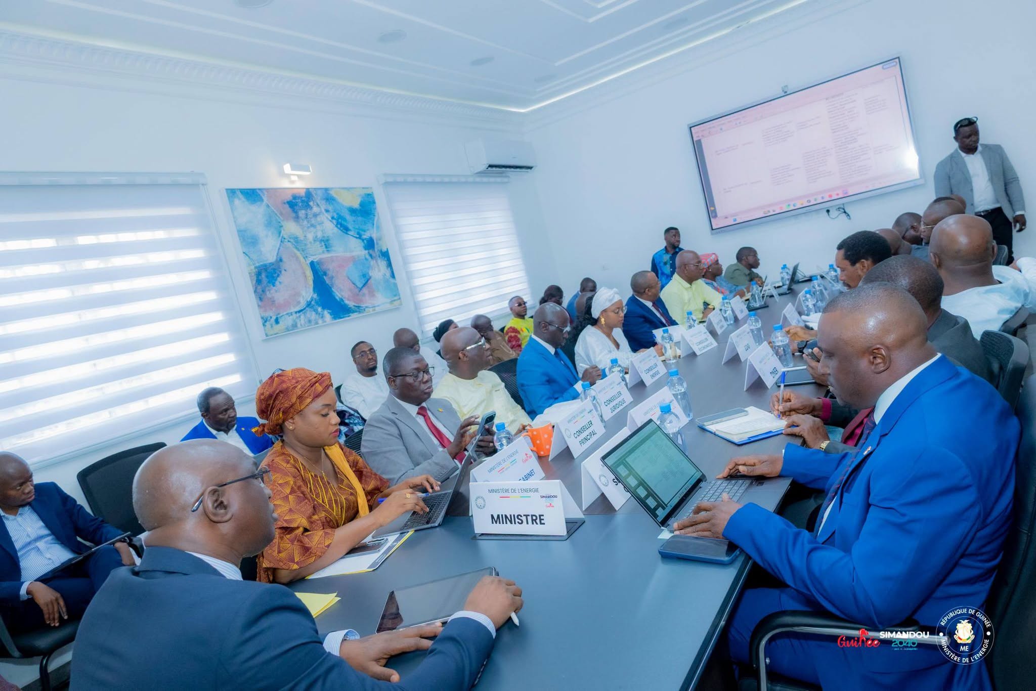 Guinée: Laye Sékou Camara mobilise son cabinet pour accélérer les réformes et les projets énergétiques