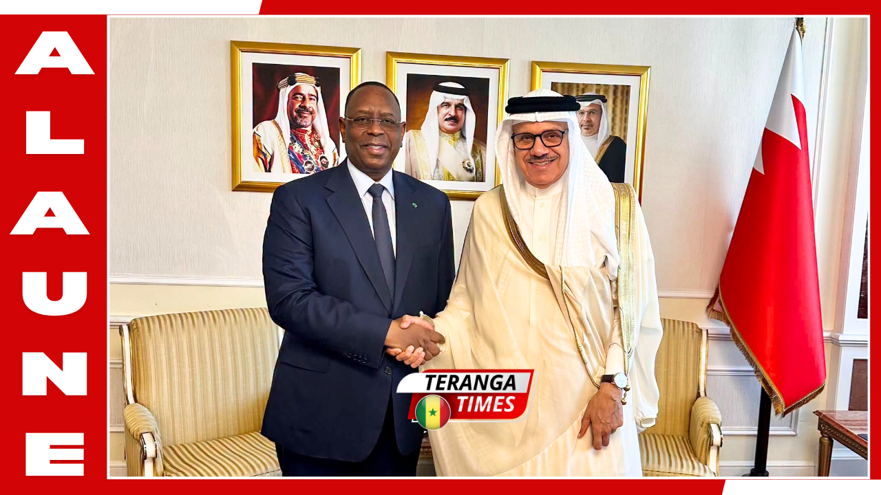Diplomatie mondiale: Macky Sall reçu au Bahreïn par le ministre Alzayani pour sa campagne au Secrétariat général de l'ONU