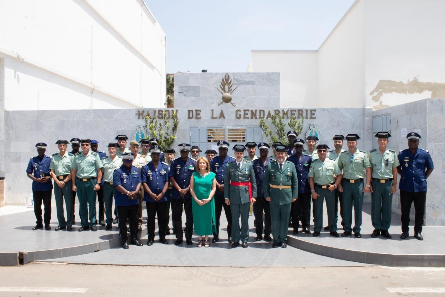 Coopération Sénégal - Espagne : La Gendarmerie nationale décore des personnels de la Guardia Civil