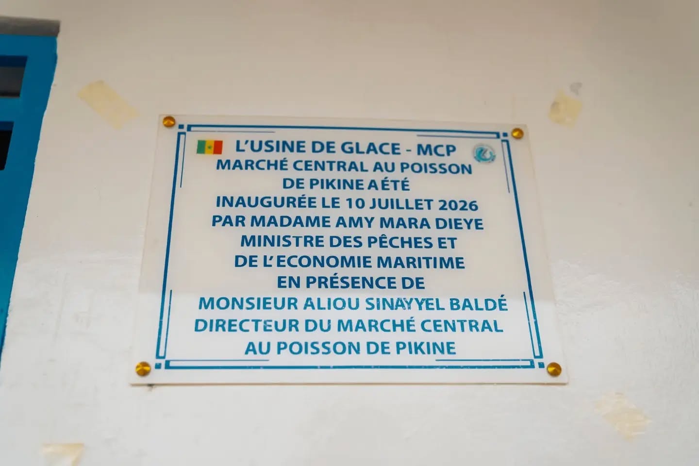 Secteur halieutique: La Ministre Amy Mara Dièye au chevet du Marché central au poisson de Pikine