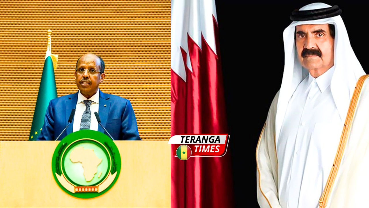 Diplomatie: Mahmoud Ali Youssouf et l'Union Africaine rendent hommage à la mémoire du Père Émir du Qatar, Cheikh Hamad Bin Khalifa Al Thani