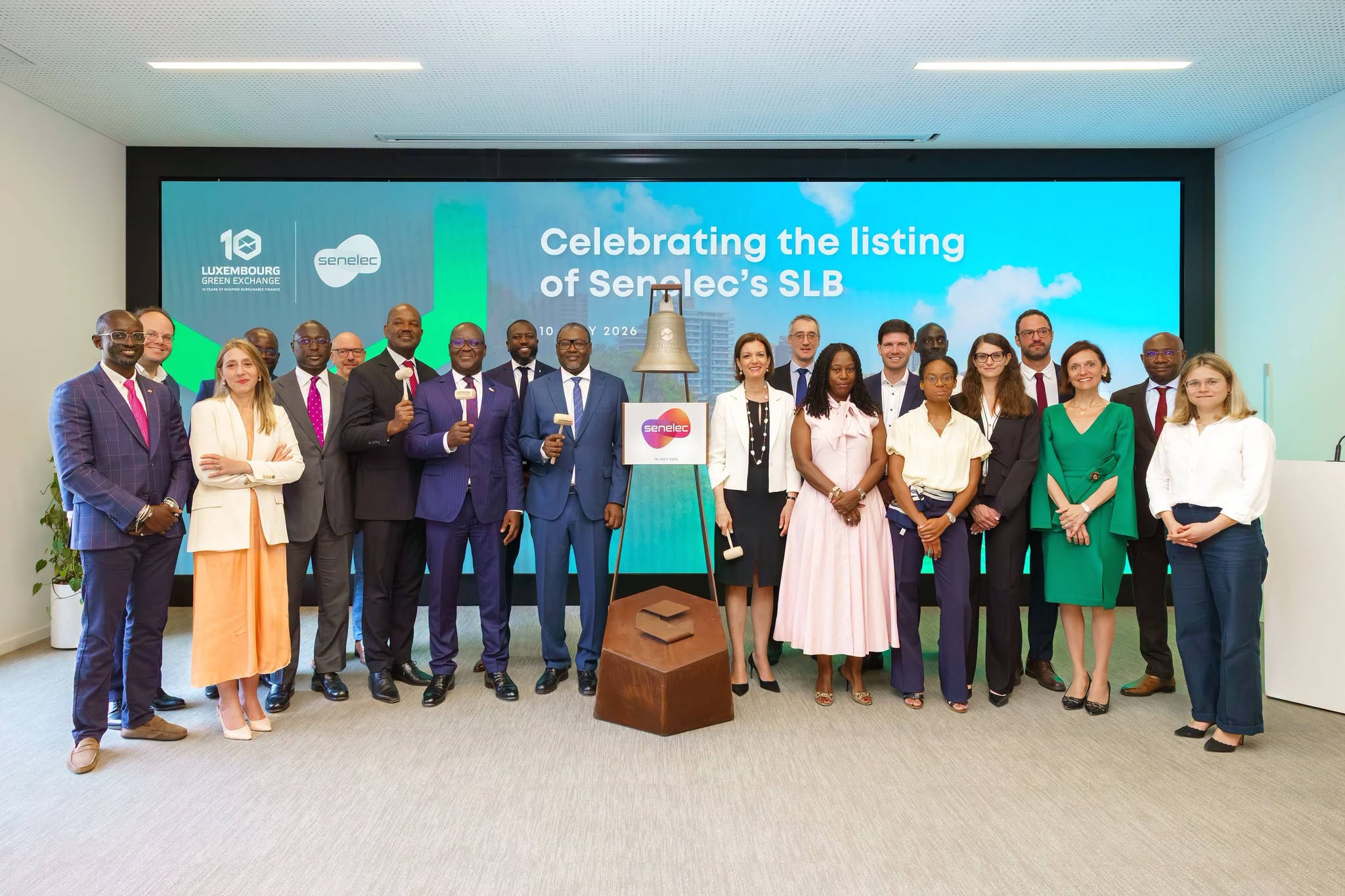 SENELEC réalise une première historique en Afrique avec une émission obligataire durable cotée à la Bourse de Luxembourg