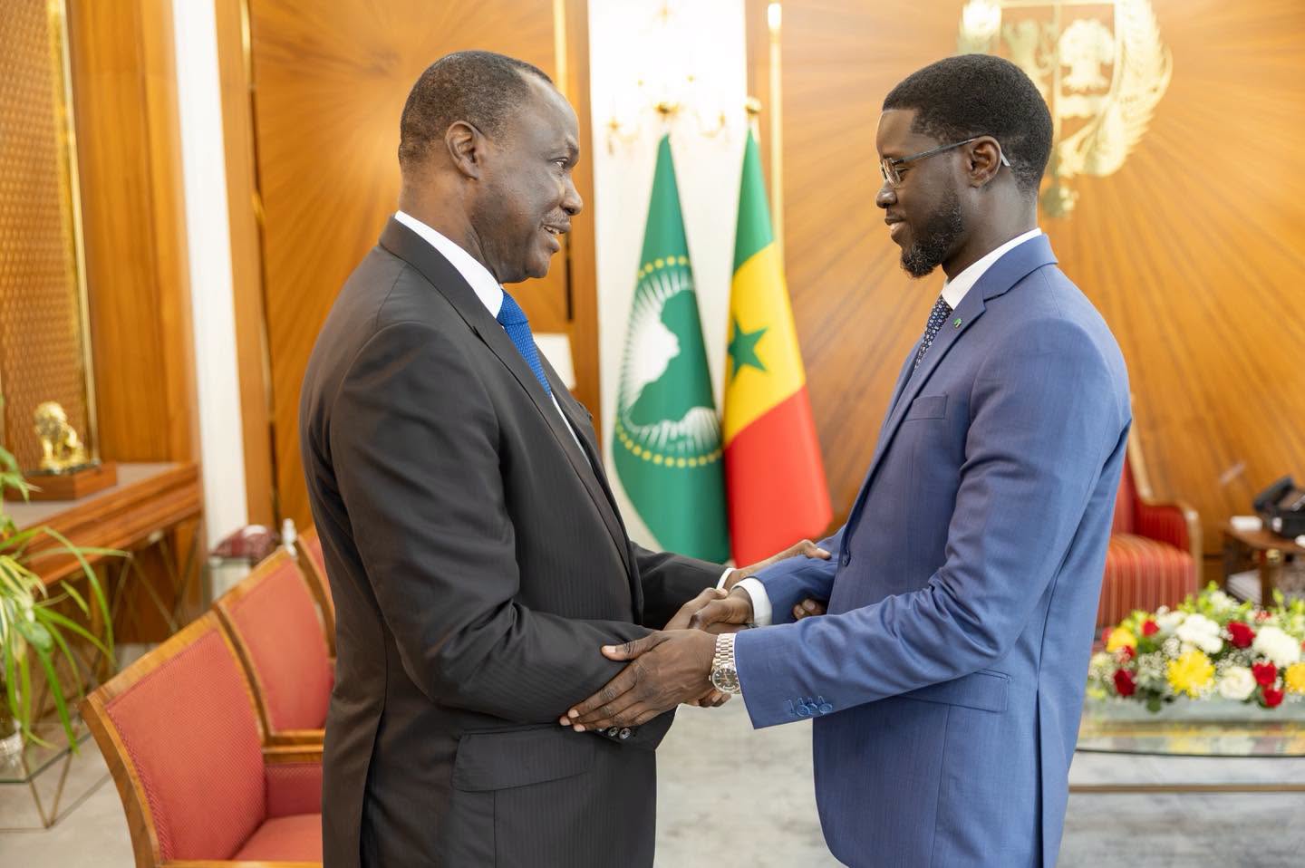Bassirou Diomaye Faye reçoit le PDG de l’Africa Finance Corporation pour renforcer le partenariat avec le Sénégal