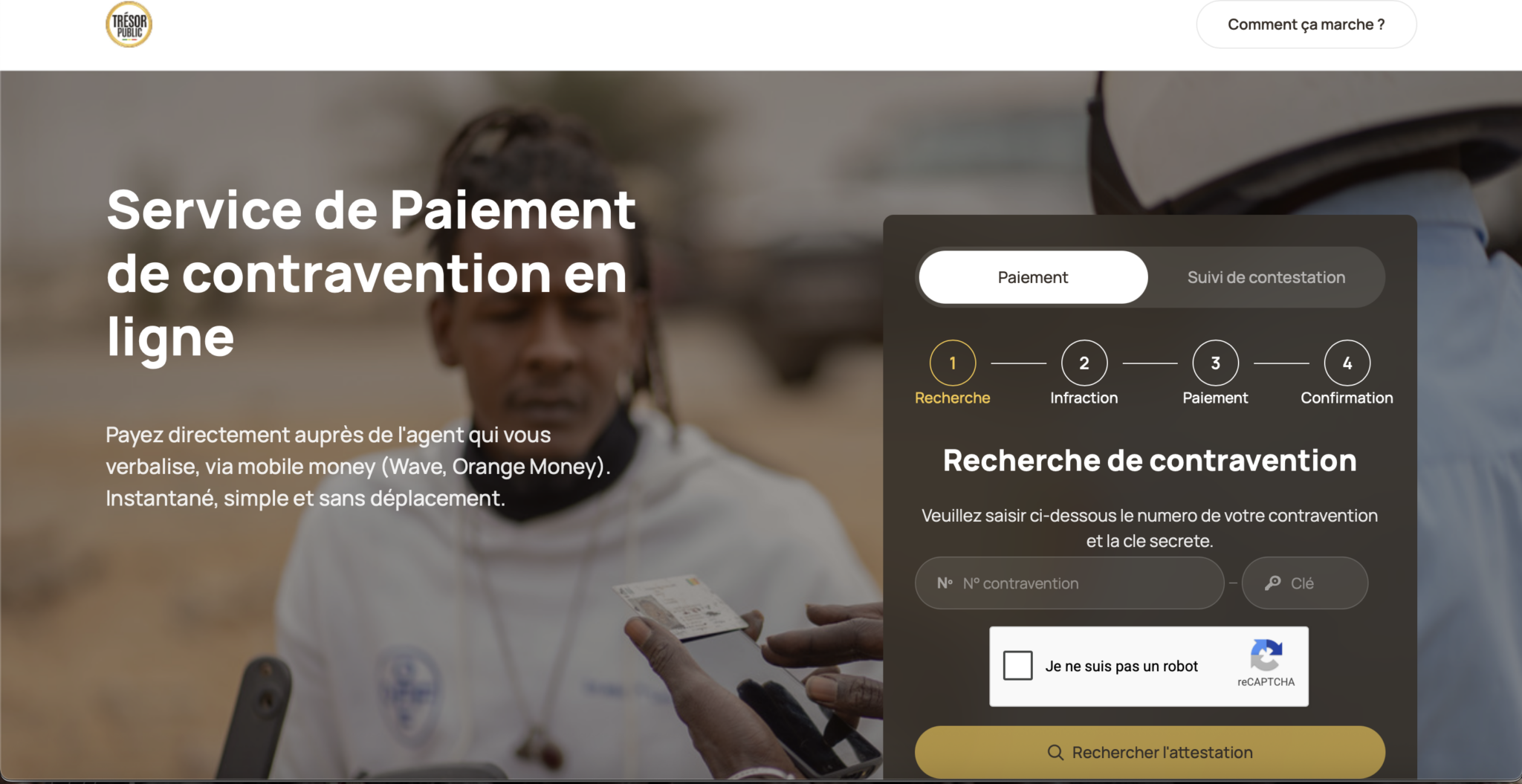 Alerte Phishing au Sénégal : La DGCPT met en garde contre de faux SMS d'amendes de la Police routière