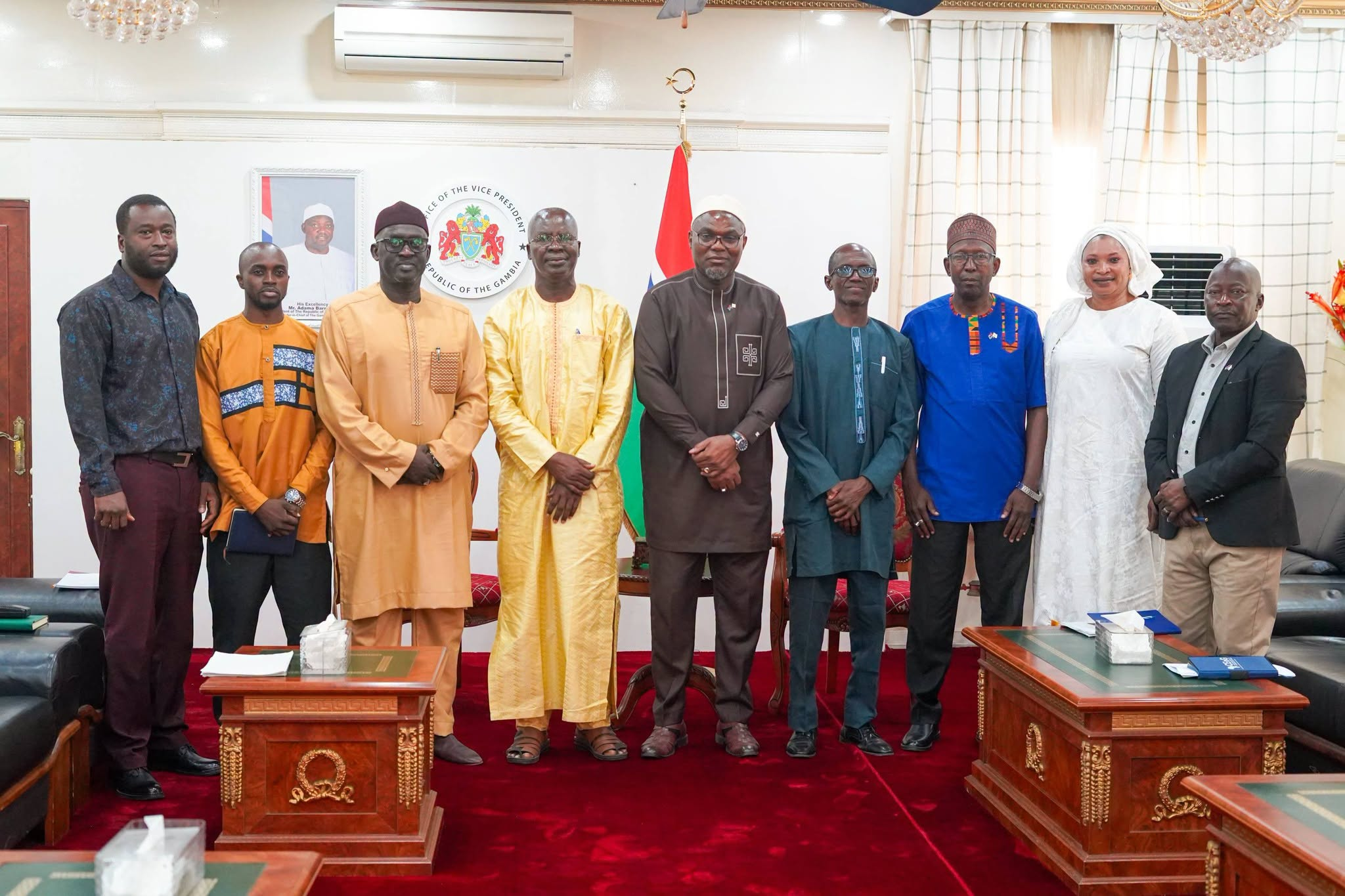 Gambie: Le Vice-Président Mohammed B.S. Jallow échange avec Digital Gambia Limited sur la transition numérique