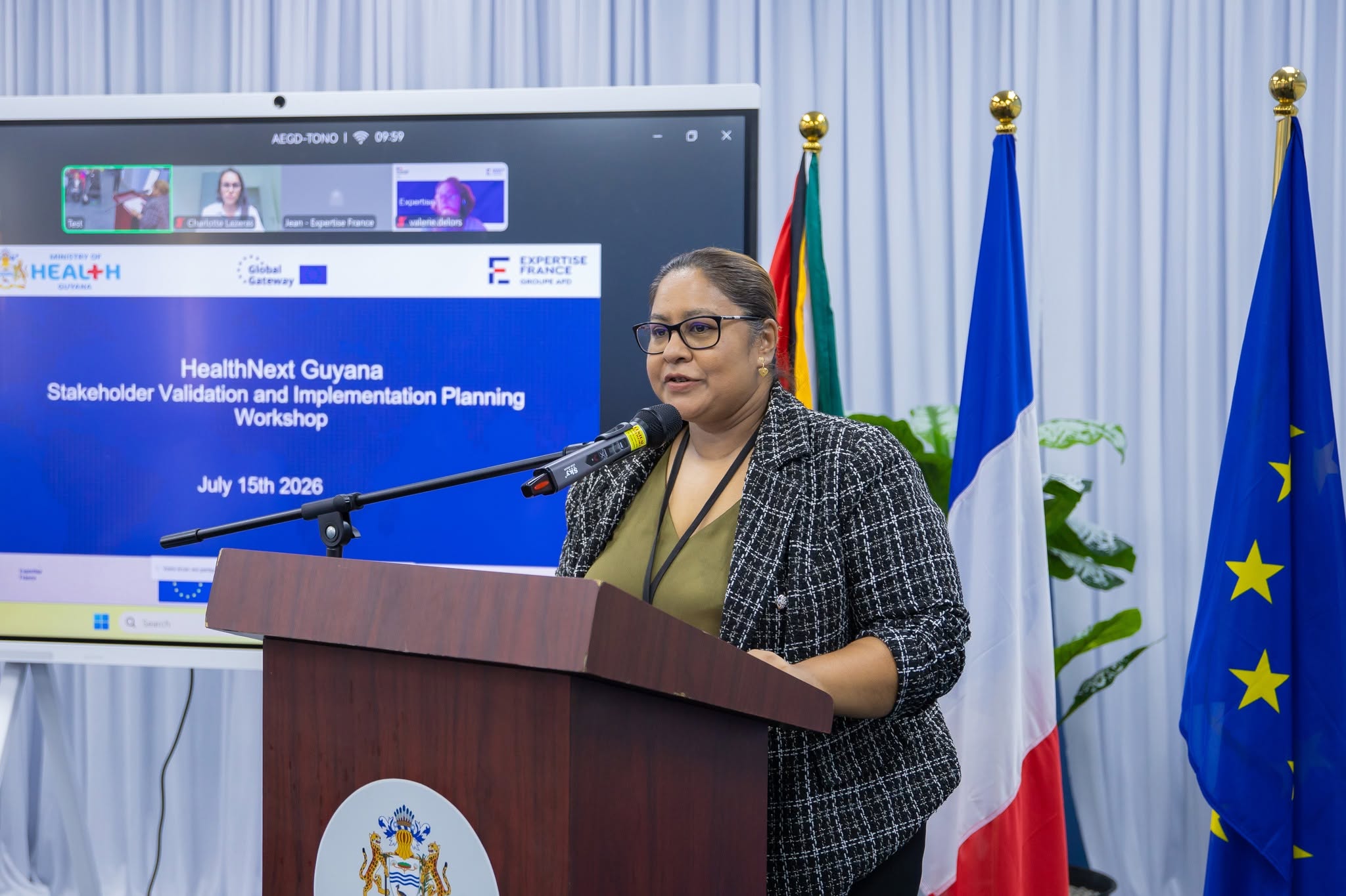 Coopération internationale: Lancement officiel du projet Guyana HealthNext pour transformer le secteur de la santé