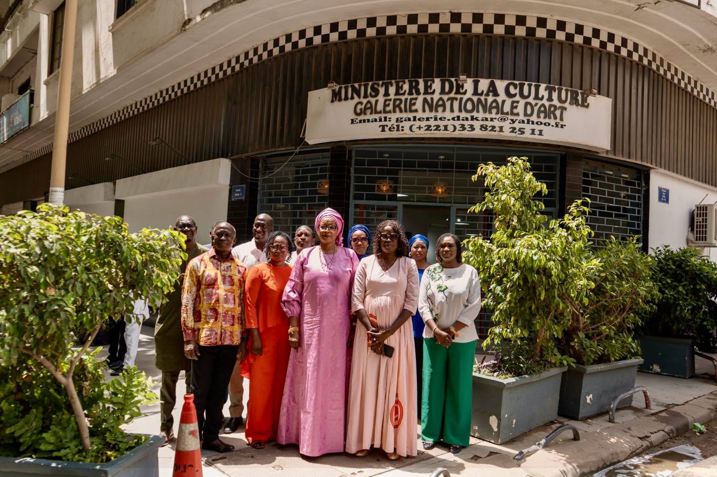 Culture au Sénégal: Mame Coumba Diop en visite de terrain à la Galerie nationale, au Secrétariat de Dak'Art et à la Direction du Livre