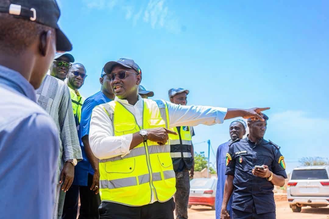 Grand Magal de Touba : Cheikh Tidiane Dièye évalue les infrastructures d'eau et d'assainissement sur le terrain