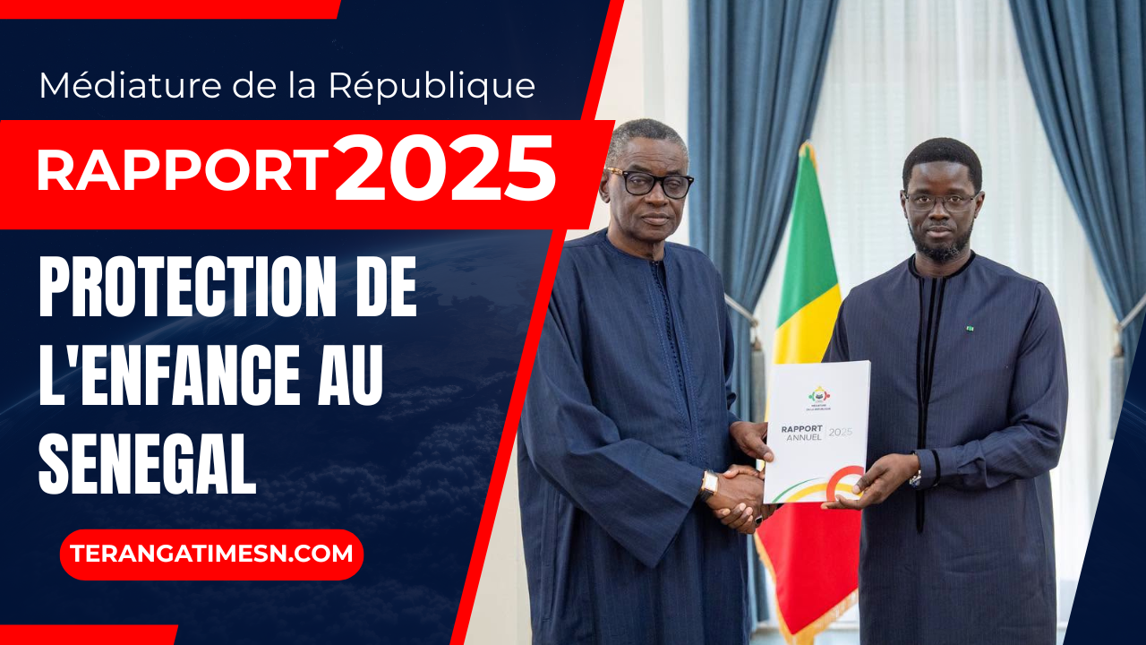 Protection de l'enfance : La Médiature plaide pour l'adoption urgente du Code de l'Enfant (Rapport Médiature de la République 2025)